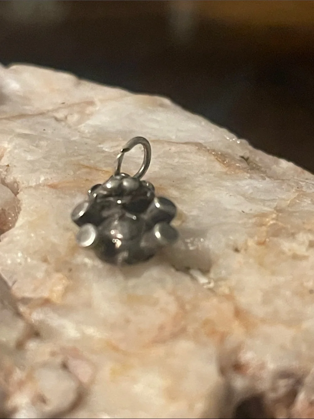 Sterling Silver Teddy Bear Charm